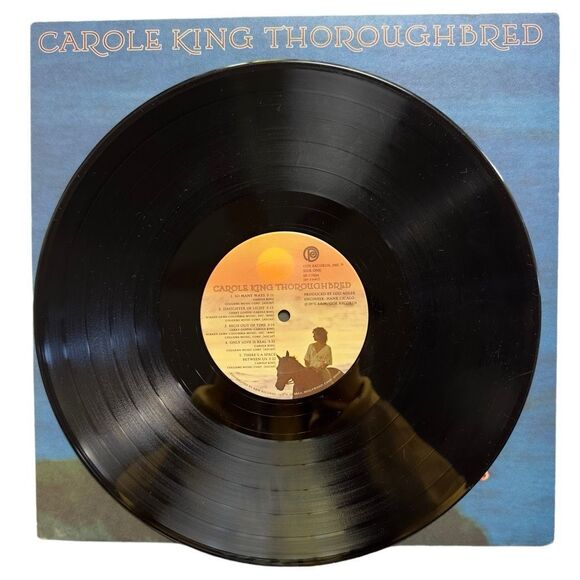 Carole King - Thoroughbred (Vinyl, 1975, Santa Maria Pressing) - Picture 5 of 6